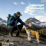 Waterproof Four Leg Dog Raincoat, Wind Resistant Dog Jumpsuit With Built-in Harness, Outdoor Pet Overalls For Schnauzer, Teddy
