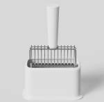 Premium Thickened Metal Cat Litter Scoop With Storage Box - Image 6