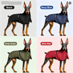 Large Dog Warm Waterproof Winter Vest