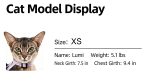 H-Shape Escape Proof Cat Harness Leash Set, Compatible with GPS Tracker, Reflective Adjustable Kitten Walking Vest Harness - Image 3