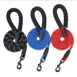 Reflective Padded Handle Nylon Dog Leash Rope - Image 2