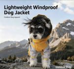 Waterproof Four Leg Dog Raincoat, Wind Resistant Dog Jumpsuit With Built-in Harness, Outdoor Pet Overalls For Schnauzer, Teddy - Image 2