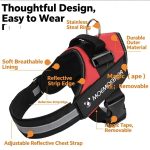 Reflective K9 Dog Harness No Pull Escape Proof Pet Vest Harness - Image 2