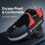 Reflective K9 Dog Harness No Pull Escape Proof Pet Vest Harness