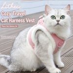 Warm Fleece Pet Harness and Leash Set, Corduroy Vest Harness For Small Dogs & Cats
