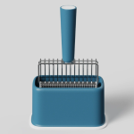 Premium Thickened Metal Cat Litter Scoop With Storage Box - Image 5